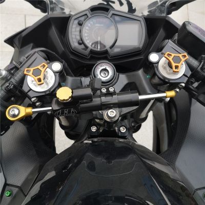 FOR KAWASAKI NINJA400 NINJA 400 2018 2019 2020 CNC Motorcycle adjustable steering shock absorber stabilizer bracket Accessories