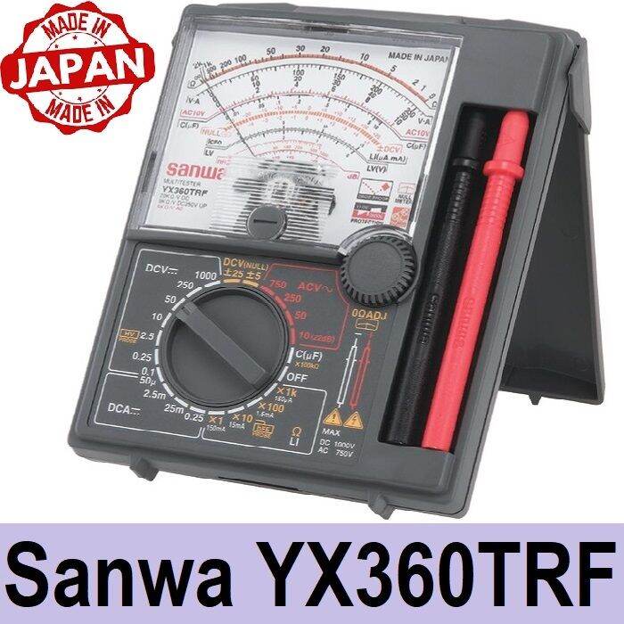 Sanwa YX360TRF Analog MultiTester MultiMeter Made in JAPAN Analogue