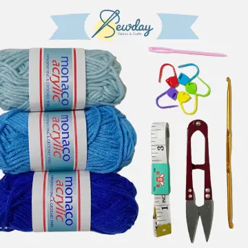 Multiple Sizes Crochet Hooks Set Random Colors Needle Knitting Set