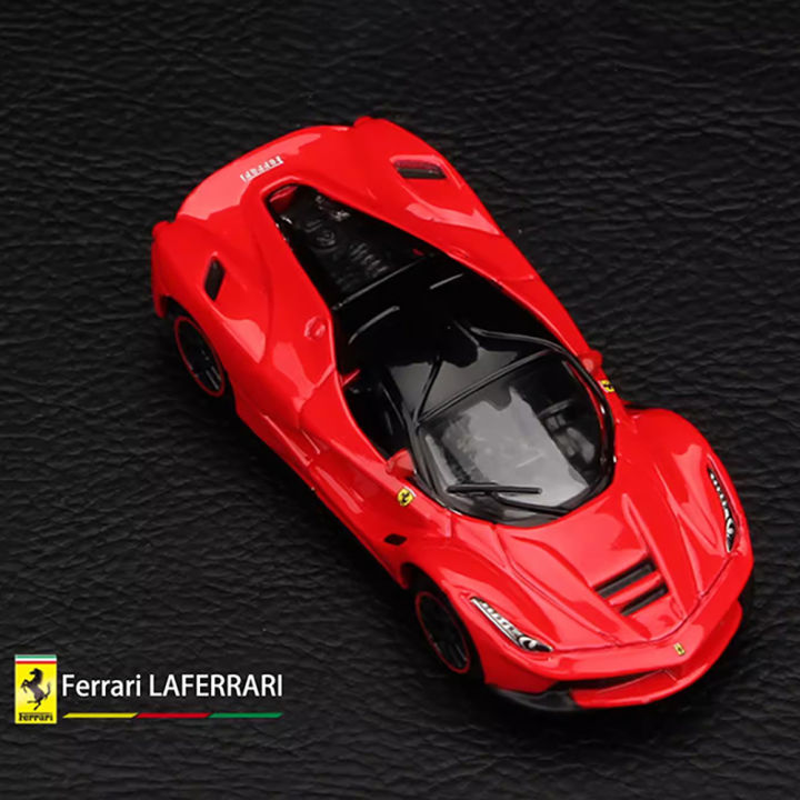 bburago-ferrari-series-หลายรูปแบบ-laferrari-micro-high-precision-model-car-model-collection-kids-xmas-gift-toys-for-boys