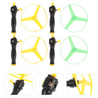 Creamnin 3 ชุดของเล่น Flying Disc Pull String Saucer Flying Flying Toys Kids Kids Outdoor Toys