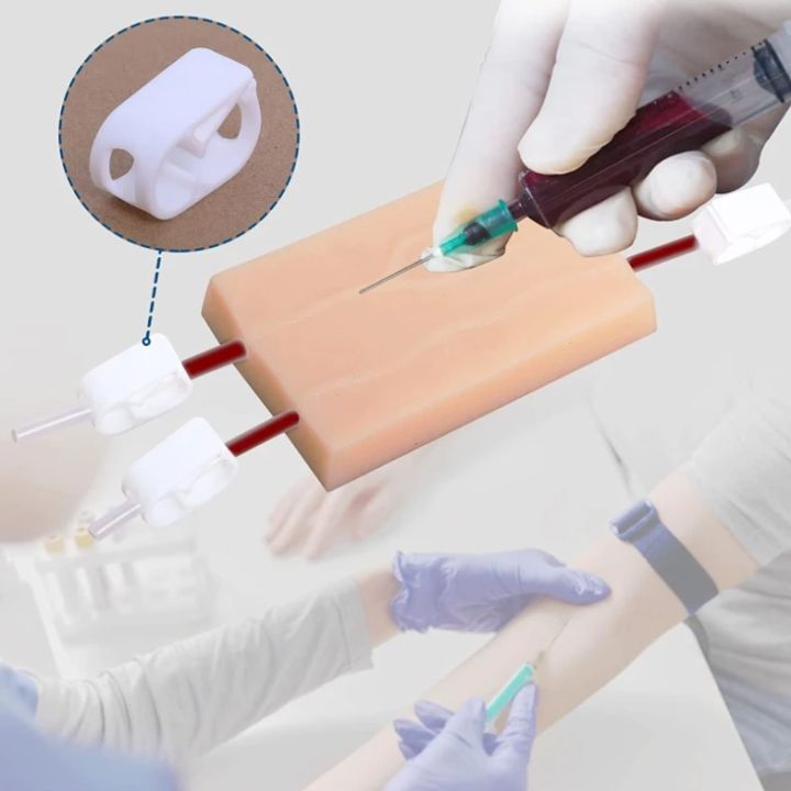 y-tube-intravenous-injection-practice-model-skin-injection-training-pad-silicone-practice-pad-medical-teaching-mold