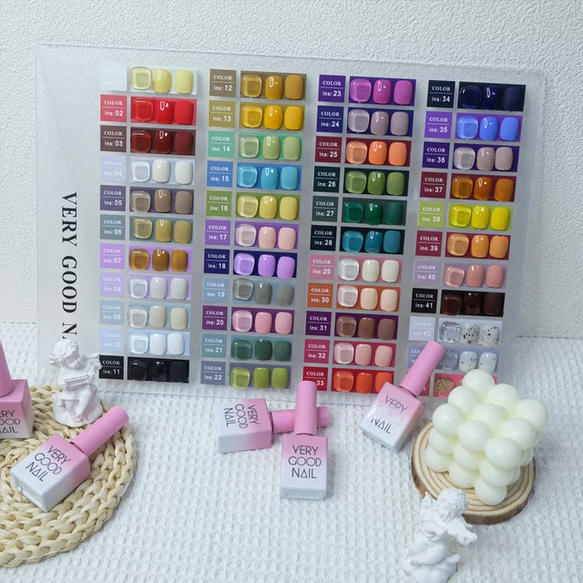 VERY GOOD NAIL Gel Polish 44 Colors with Free Color Chart Lazada PH