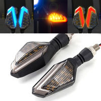 ไฟเลี้ยว LED มอเตอร์ไซค์2ชิ้น,ไฟสัญญาณ2ชิ้นสำหรับ Cruiser Honda Kawasaki BMW Yamaha