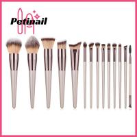 PETINAIL อุปกรณ์แต่งหน้าเครื่องสำอางแบบแฟชั่นคอนซีลเลอร์แปรงทา Kuas Blush ON แปรงอายไลเนอร์ Peralatan Rias แปรงเกลี่ย Kuas Rias ตา