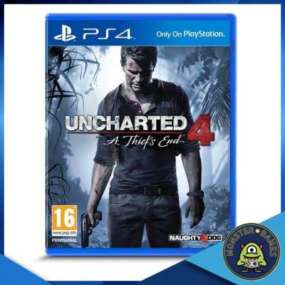 Uncharted 4 A Thiefs End Ps4 แผ่นแท้มือ1 !!!!! (Ps4 games)(Ps4 game)(เกมส์ Ps.4)(แผ่นเกมส์Ps4)(Uncharted 4 Ps4)