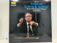 1LP Vinyl Records แผ่นเสียงไวนิล MOZART SYMPHONIES NO.40/ NO.41 "JUPITER" (J15B192)