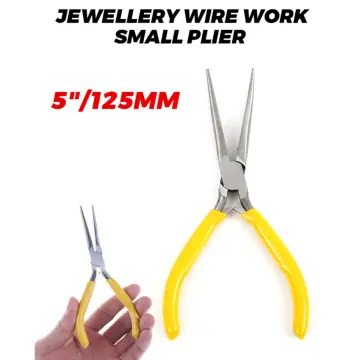 Mini Small Pliers Precision Jewellery Craft Long Nose Needle Reach Watch  Repair