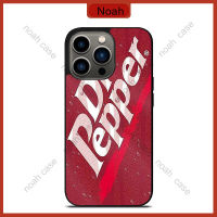 Dr Pepper Iced Soda Phone Case for iPhone 14 Pro Max / iPhone 13 Pro Max / iPhone 12 Pro Max / Samsung Galaxy Note 20 / S23 Ultra Anti-fall Protective Case Cover 1411