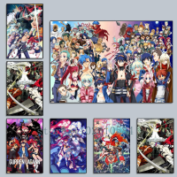 Tengen Toppa Gurren-Lagann โปสเตอร์ Wall Art โปสเตอร์ผ้าใบตกแต่ง Art ของขวัญส่วนบุคคล Modern Family ห้องนอนภาพวาด