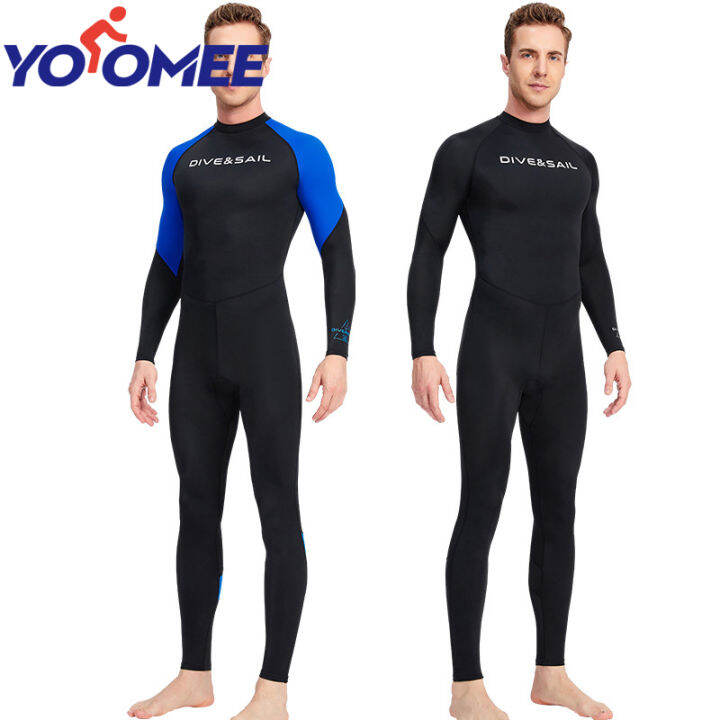 Yoomee Adult Surfing Wetsuit Men Lycra Sun Protection Wetsuit Swimwear