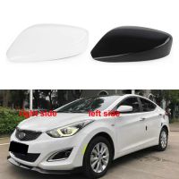 [Small M trend phone case]กระจกผ้าคลุมกระจกมองหลังอุปกรณ์เสริมรถยนต์สำหรับ Hyundai Elantra 2011 2012 2013 2014 2015ปลอกหุ้มที่ไม่มีโคมไฟ