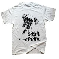 Funny BOXER MOM DOG FACE T Shirts Graphic Cotton Streetwear Short Sleeve Birthday Gifts Summer Style T-shirt Mens Clothing