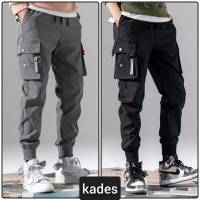 kades กางเกงขายาว ผู้ชาย กางเกงลำลอง สไตล์สตรีท ใส่เที่ยว ใส่สบาย