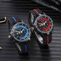 Fashion Large Silicone Mens Handsome Personality Student Wrist