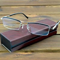 Titanium Alloy Double Bridge Multi-layer Coating Rectangle Reading Reading Glasses +0.75 +1 +1.25 +1.5 +1.75 +2 +2.5 +2.75 to +4