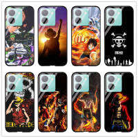 เคสสำหรับ Vivo Y36/ Y22/ Y22s อนิเมะ4G 1ชิ้นตัวละคร SORO Luffy กระจกเทมเปอร์แข็งกันแรงกระแทกเคสโทรศัพท์ภาพถ่ายของขวัญ DIY ฝาหลัง