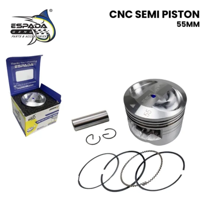 SPEED MASTER ESPADA RACING PISTON EX5 WAVE100 KRISS110 CNC SEMI DOME