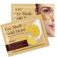 *ซื้อ 15 แถม 1ชิ้น * มาส์กตาแผ่นทองคำ Eye Mask Gold Moist สูตรคอลลาเจนทองคำ N220