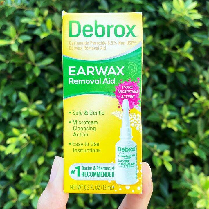 ผลิตภัณฑ์กำจัดขี้หู Earwax Removal Aid Drops with Gentle Microfoam