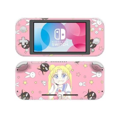 อะนิเมะเซเลอร์มูนเคสสติกเกอร์รูปลอก NintendoSwitch สำหรับ Nintendo Switch Lite Protector Nintend Switch Lite สติกเกอร์ติดผิว