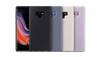 MOBILCARE (เรือจากประเทศไทย) Samsung Galaxy Note 9 (No LOGO) Smart Ultra Thin Case สำหรับ Samsung Galaxy Note 9 เงาอะคริลิโปร่งใส TPU อ่อน Ultra Soft Liquid Silicone Samsung Galaxy หมายเหตุ 9 Back Cover