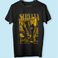 เสื้อยืดแฟชั่น Nirvana kurt cobain Nirvana band kurt cobain เสื้อยืด teemen