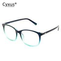 Cyxus ป้องกันแสงสีน้ำเงินเกมคอมพิวเตอร์แว่นตาป้องกันสายตากรอบแว่นตา (สีดำ/ไล่ระดับสีน้ำเงิน/ สีน้ำตาล/เต่า) - นานาชาติ   8121