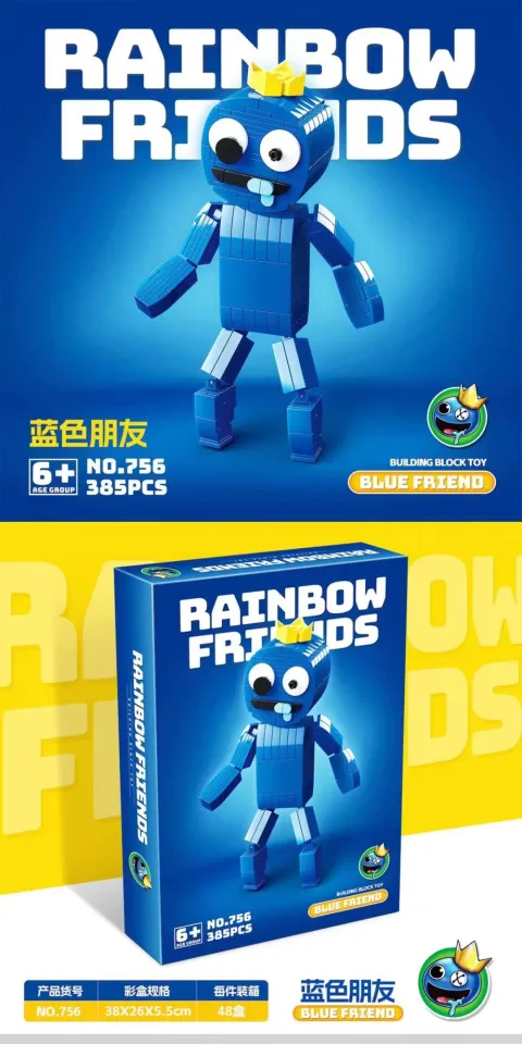 QUANGUAN 756 Rainbow Friends Blue with 385 Pieces