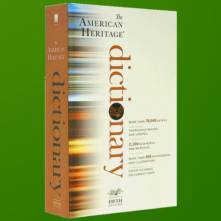 อเมริกันแบบดั้งเดิมพจนานุกรมภาษาอังกฤษfifth-editionภาษาอังกฤษoriginal-american-heritage-la