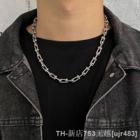 【DT】hot！ Design Chain Necklace Horseshoe Buckle U-shaped Choker Mens Hip-hop Jewelry