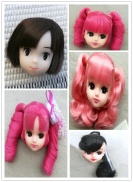 MSSugar toy Rare Limited Edition Licca Doll Toy Head Cartoon Doll Head