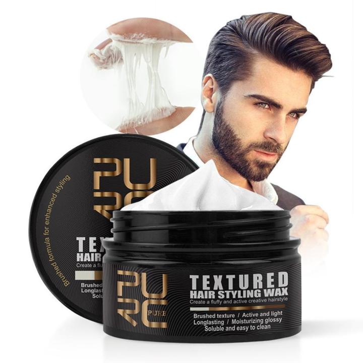 50ml Men's Hair Styling Cream Shaping Wiredrawing Hair Natural Paste Hair  Cream Styling Fluffy Cream X5T7 