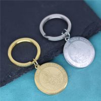 【CW】○™▨  Nedar O Holy Scapular Religious Medal Pendant Keychain Men Amulet Jewelry Keyring