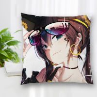 （ALL IN STOCK XZX）Customer Service Decorative Pillow Case Pixiv Fantasia T Square Zipper Pillow Best Gift 20X20cm 35X35cm 40x40cm   (Double sided printing with free customization of patterns)