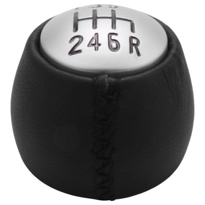 【cw】 6 Speed Manual Gear Shift Knob Handball for Alfa Romeo GT 147 166 PU Leather