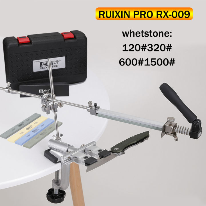 Ruixin Pro RX009 Aluminium Alloy Knife Sharpener System 360 Degree Flip  Constant Angle Grinding Tools