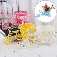 【YF】☃□△  Hot Sale New Plastic Tricycle Design Basket Weddding Decoration