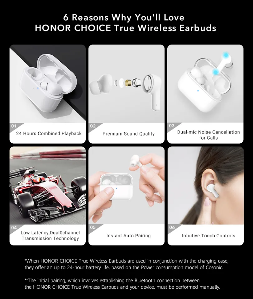 Honor choice true wireless earbuds x1 hot sale