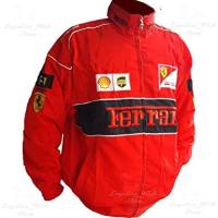 เสื้อแจ็คเก็ตทีมรถเฟอร์รารี่ (Ferrari) สีแดง