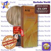 ✅ส่งฟรี✅ เบอริน่า A18 บลอนด์ประกายทอง Berina A18 Golden Blonde ?ฟรี เบอริน่า ทรีทเม้นท์?