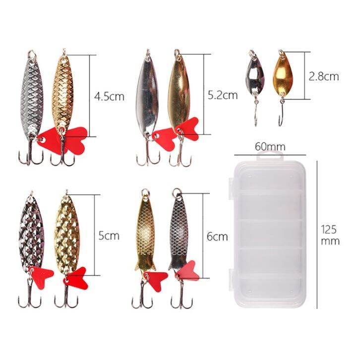 lz-10pcs-fishing-metal-spoon-lure-kit-set-gold-silver-baits-sequins-spinner-lures-with-box-treble-hooks-fishing-tackle-gear