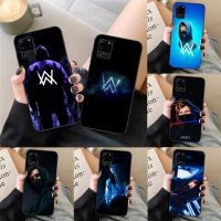 Handsome Alan Walker Phone Case For Samsung Galaxy S23 S22 S21 S20 Plus Ultra F14 F54 M14 M54 M53 Note20 Soft Black Phone Cover