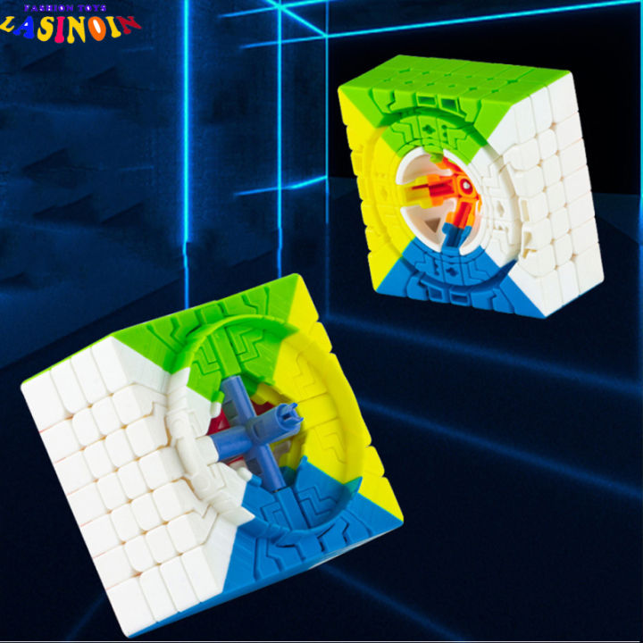ts-ready-stock-diansheng-7-7-magic-cube-stickerless-intelligence-cube-puzzle-ของเล่นของขวัญที่สมบูรณ์แบบ-cod