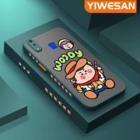 YIWESAN เคสสำหรับ VIVO เคส Y95 Y91i Y91ลายการ์ตูนน่ารักบางเคสโทรศัพท์เนื้อแข็งกันกระแทกขอบสี่เหลี่ยมปลอกซิลิโคนนิ่มคลุมทั้งหมดเคสป้องกันเลนส์กล้อง