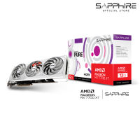 SAPPHIRE VGA PURE AMD RADEON RX 7700 XTGAMING OC 12GB GDDR6 DUAL HDMI/DUAL DP