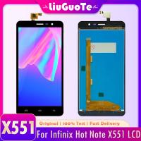 5.5 "ทดสอบจอ LCD แบบดั้งเดิมสำหรับ Infinix Hot Note X551จอแสดงผล LCD แบบสัมผัสหน้าจอแผงหน้าจอทัชสกรีนสำหรับ Infinix Hot Note X551 LCD