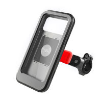 Bicycle Waterproof Phone Holder For iPhone 13 Holder Bike Motorcycle Handlebar Wireless Charging Stand Phone Support Mount Bag