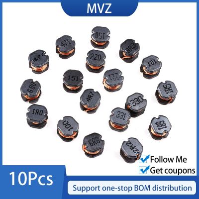 10Pcs CD54 SMD Integrated Power Inductor Choke Coils 22UH 33UH 47UH 68UH 100UH 150UH 220UH 330UH 220 330 470 680 101 151 221 331 Electrical Circuitry