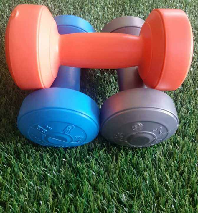 DUMBLE 1KG / BARBEL PLASTIK / DUMBEL LATIHAN / DUMBLE | Lazada Indonesia